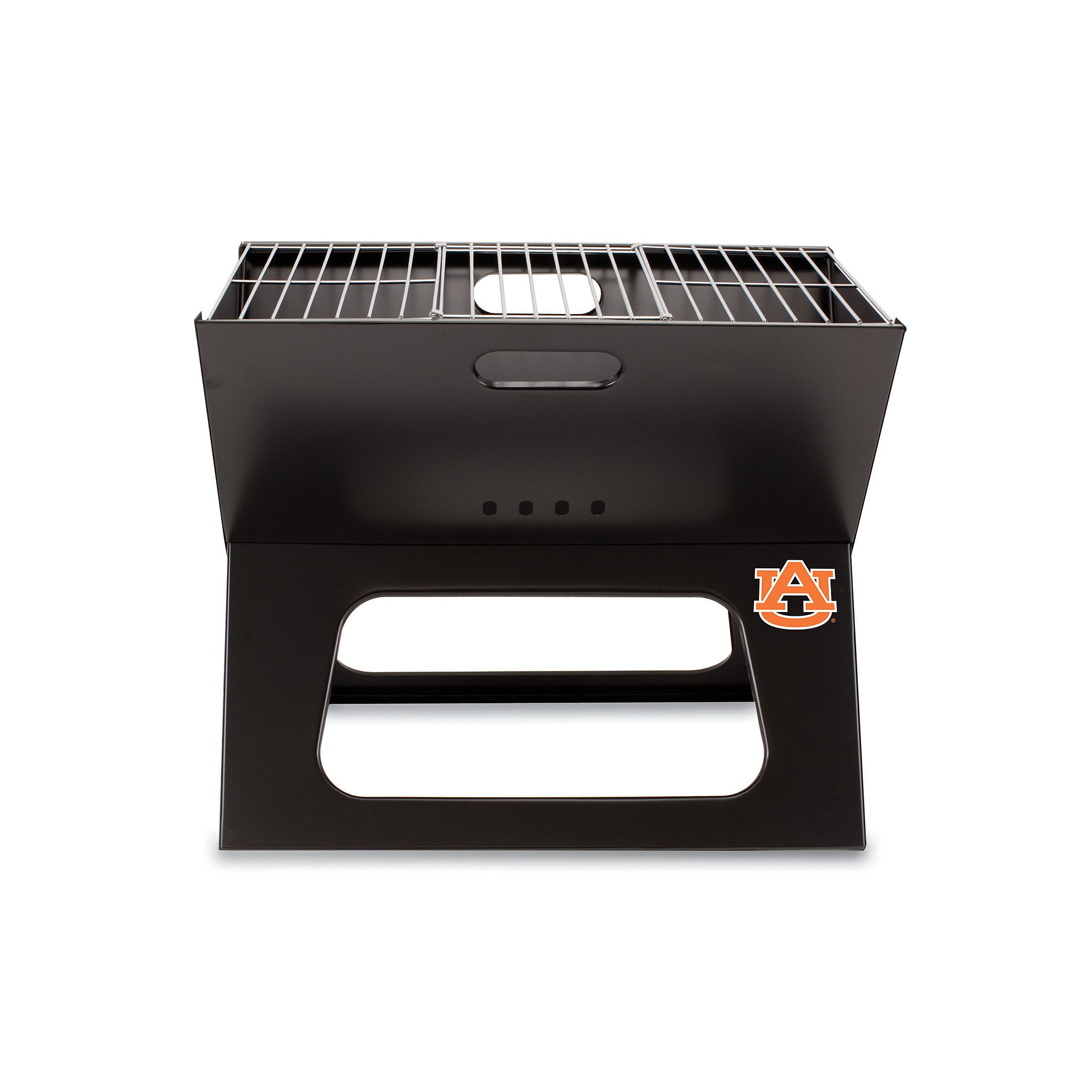 Picnic Time Auburn Tigers Portable X-Grill, Black