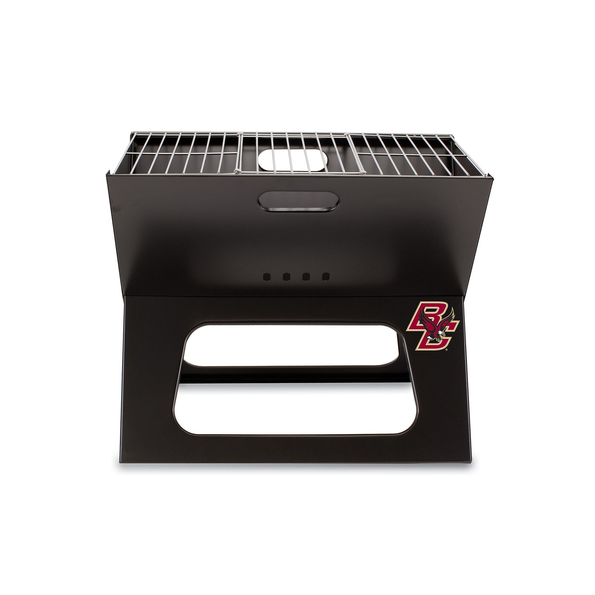 Picnic Time Boston College Eagles Portable X-Grill, Black