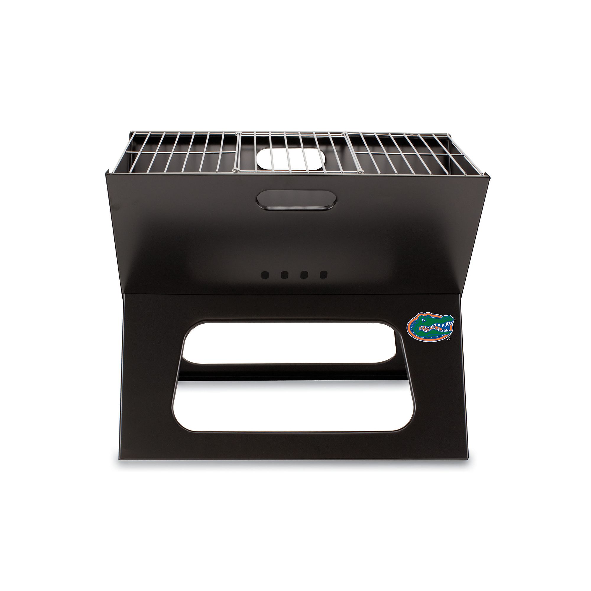 Picnic Time Florida Gators Portable X-Grill, Black