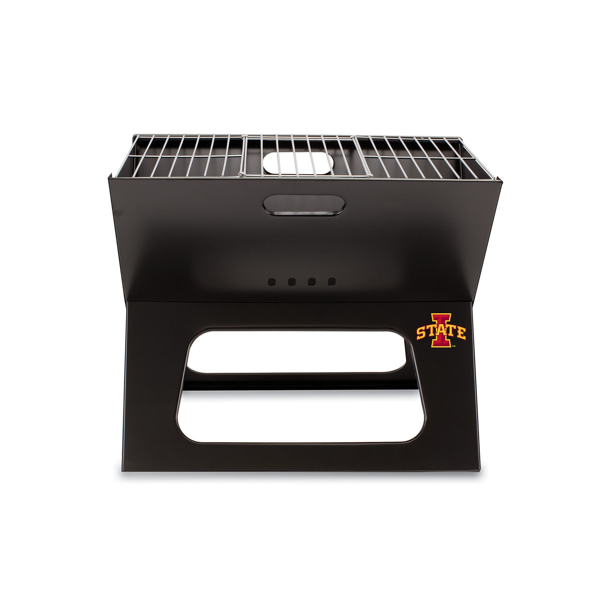 Picnic Time Iowa State Cyclones Portable X-Grill, Black