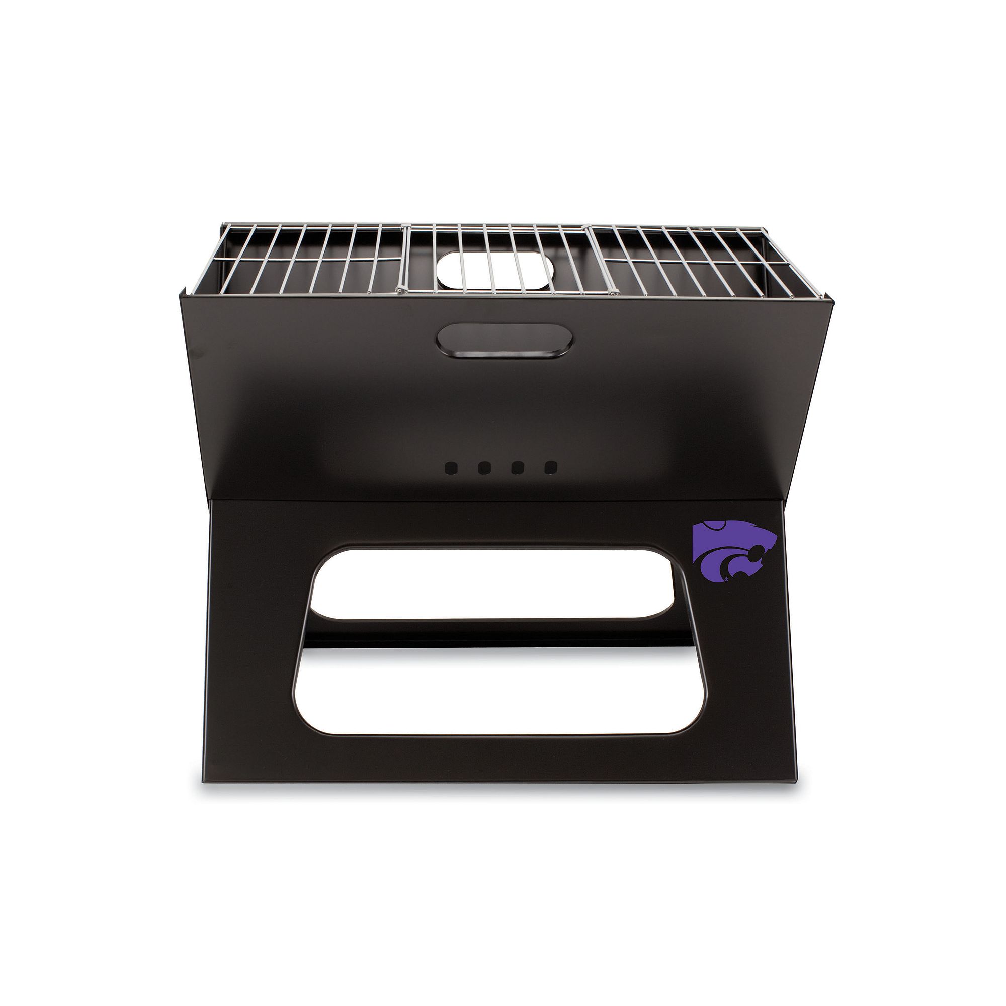 Picnic Time Kansas State Wildcats Portable X-Grill, Black