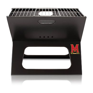 Picnic Time Maryland Terrapins Portable X-Grill
