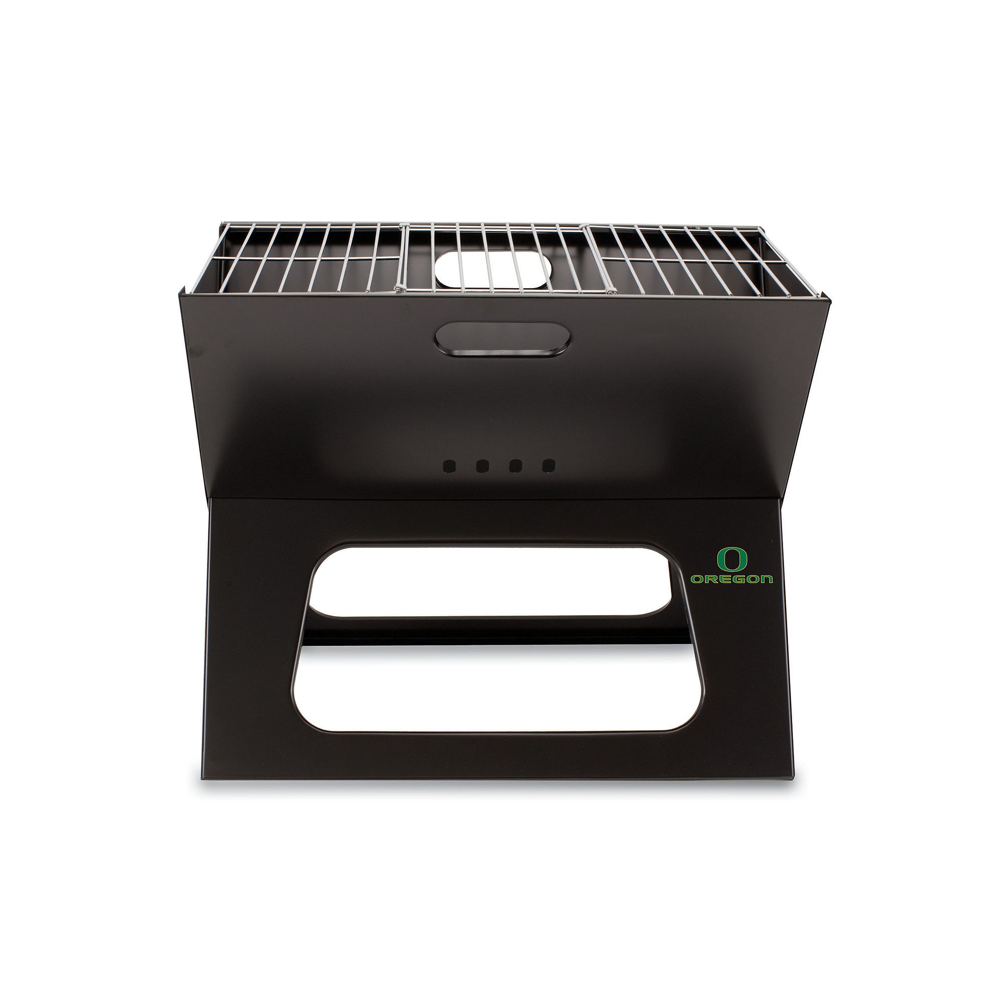 Picnic Time Oregon Ducks Portable X-Grill, Black