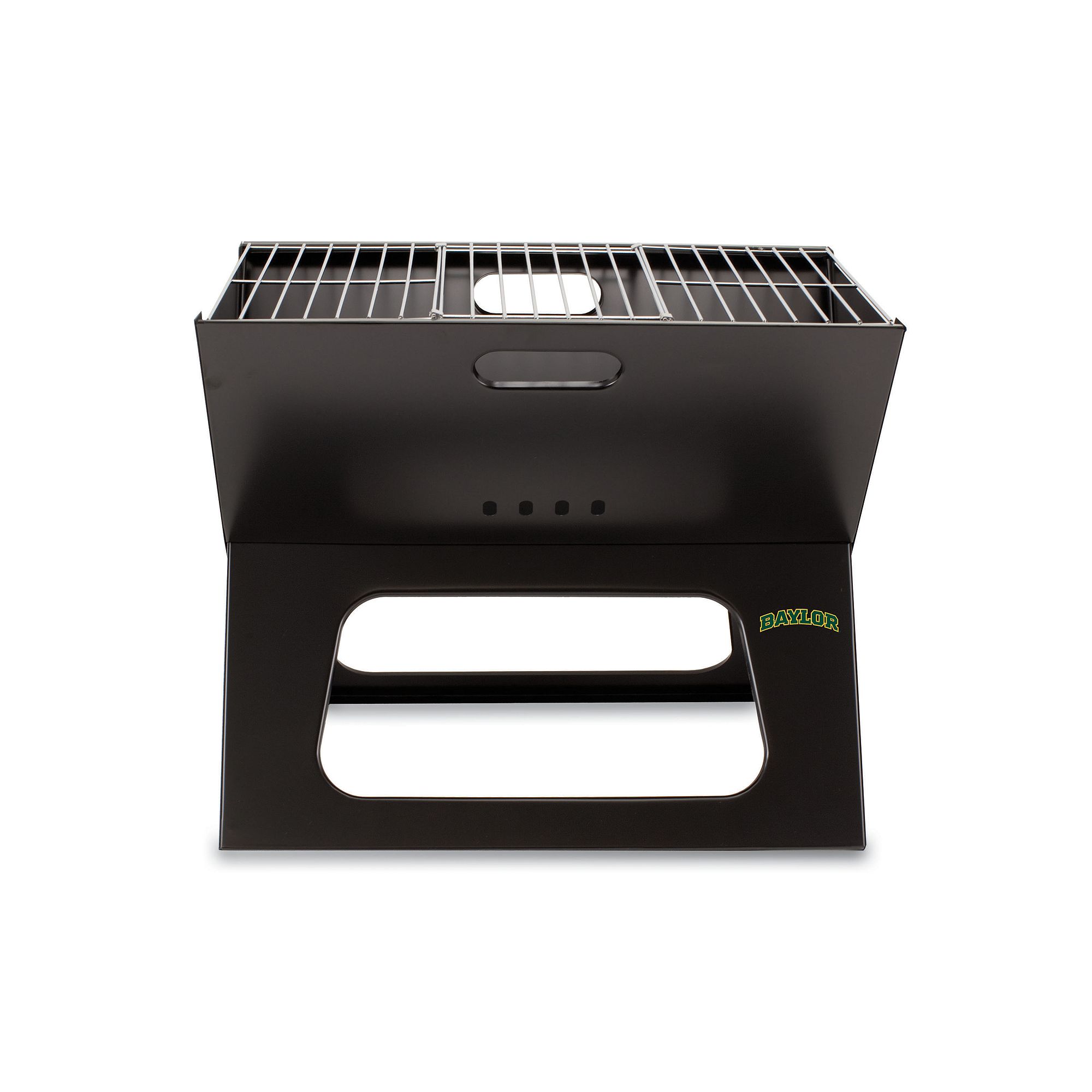 Picnic Time Baylor Bears Portable X-Grill, Black