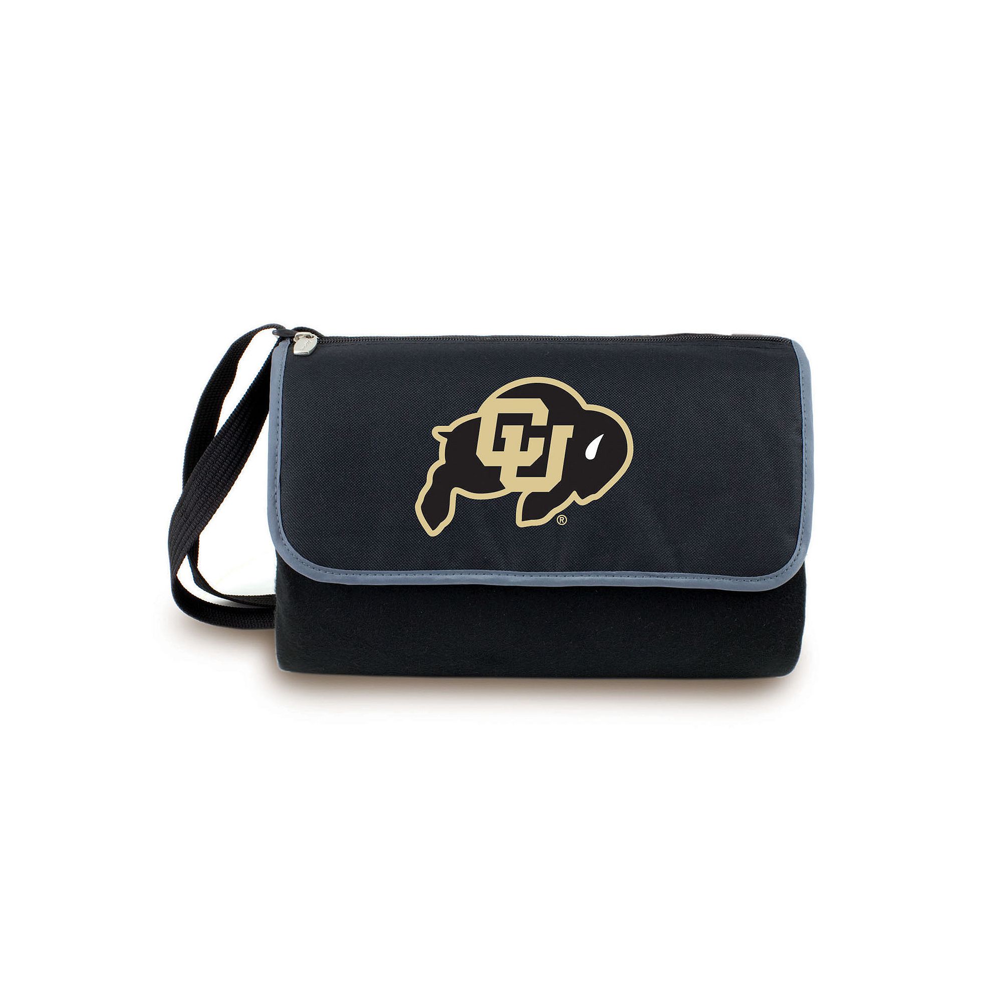Picnic Time Colorado Buffaloes Blanket Tote, Black