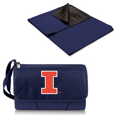 Picnic Time Illinois Fighting Illini Blanket Tote