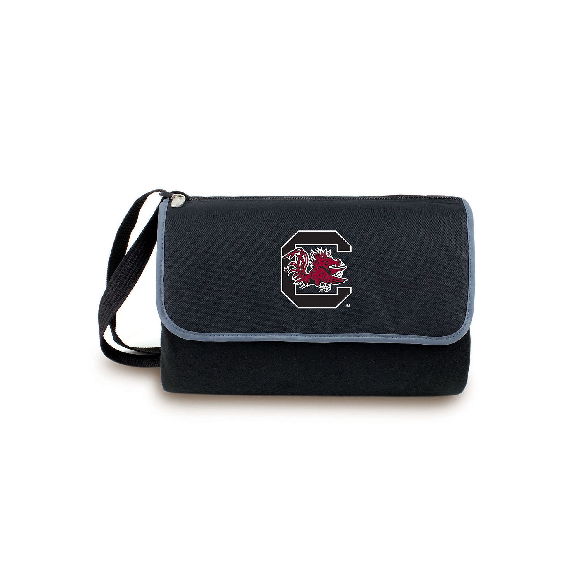Picnic Time South Carolina Gamecocks Blanket Tote, Black