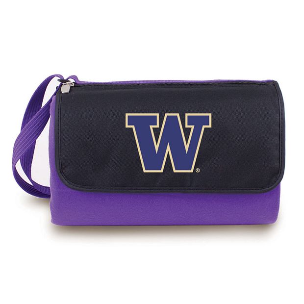 Picnic Time Washington Huskies Blanket Tote