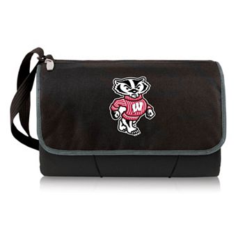 Picnic Time Wisconsin Badgers Blanket Tote