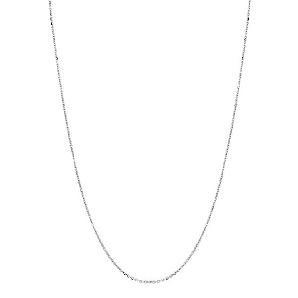 Sterling Silver U. of Louisville Small 'L' Necklace - 16 Inch