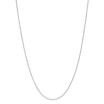 Sterling Silver Wheat Chain Necklace - 16 in