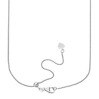 Sterling Silver Wheat Chain Necklace - 16-in.
