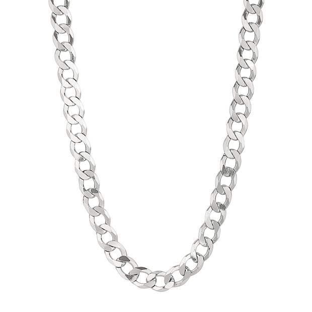 Sterling Silver Chain Thick -   Real silver chain, Silver chain for men,  Silver