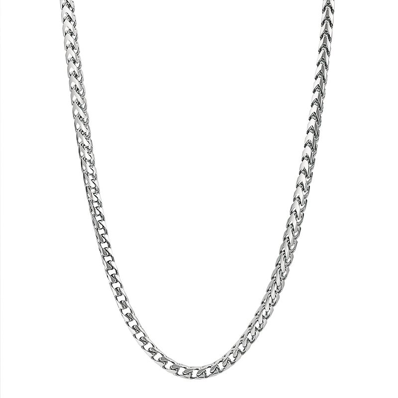Sterling Silver Franco Chain Necklace - 22-in. - Men, Mens, Size: 22, G