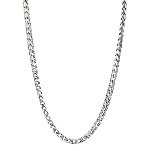 Sterling Silver Franco Chain Necklace - 24-in. - Men
