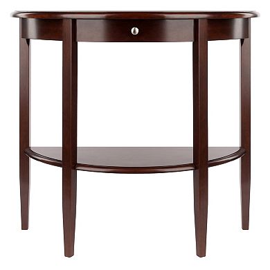 Winsome Concord Shelved Hall Table