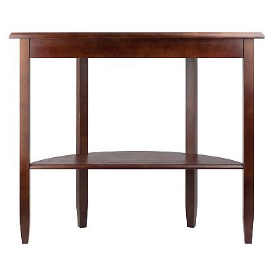 Winsome Concord Shelved Hall Table
