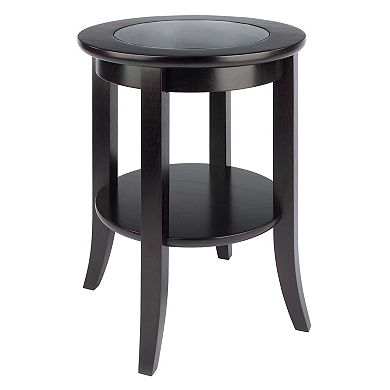 Winsome Genoa Round End Table