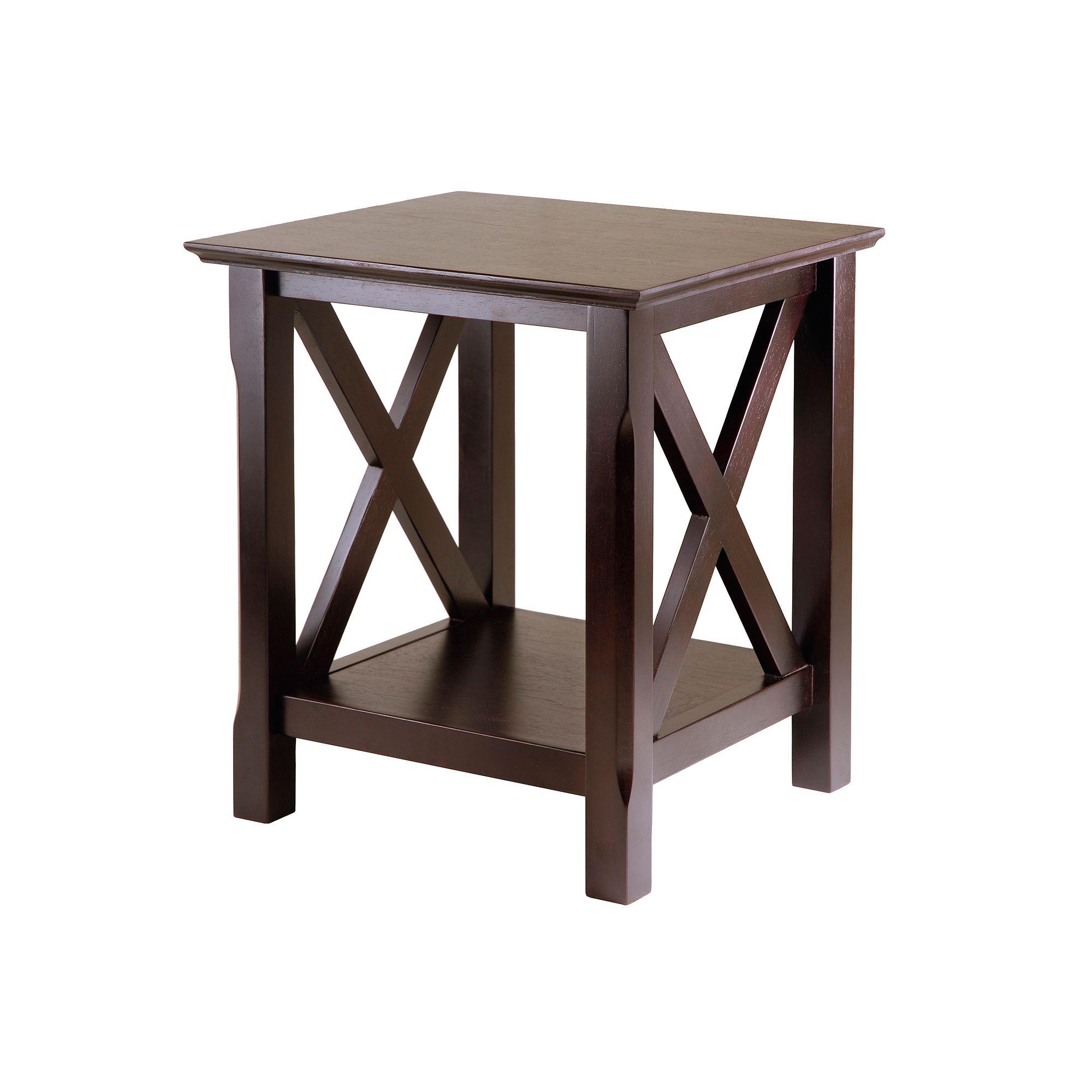 Winsome Xola End Table, Cappuccino