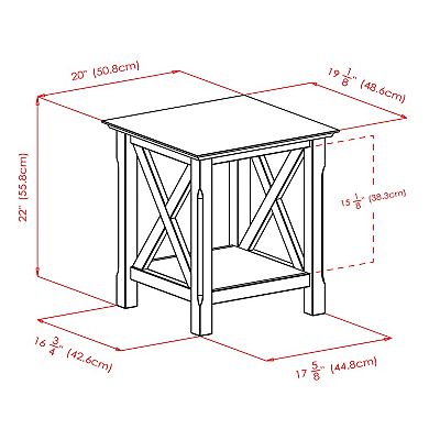 Winsome Xola End Table