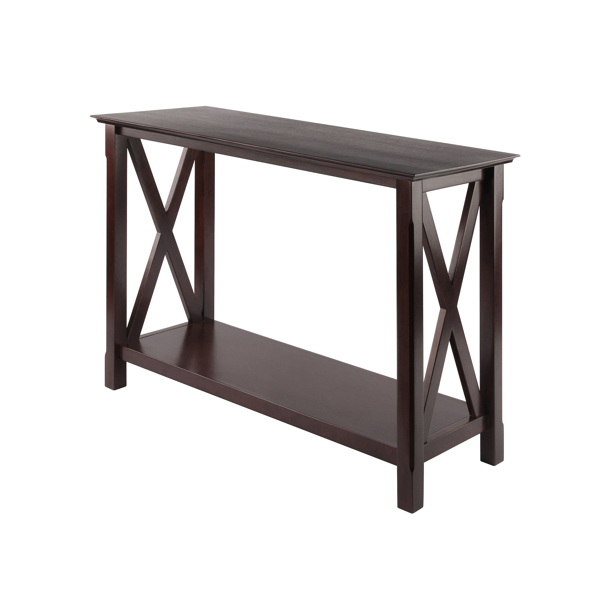 Winsome Xola Hall Table, Cappuccino