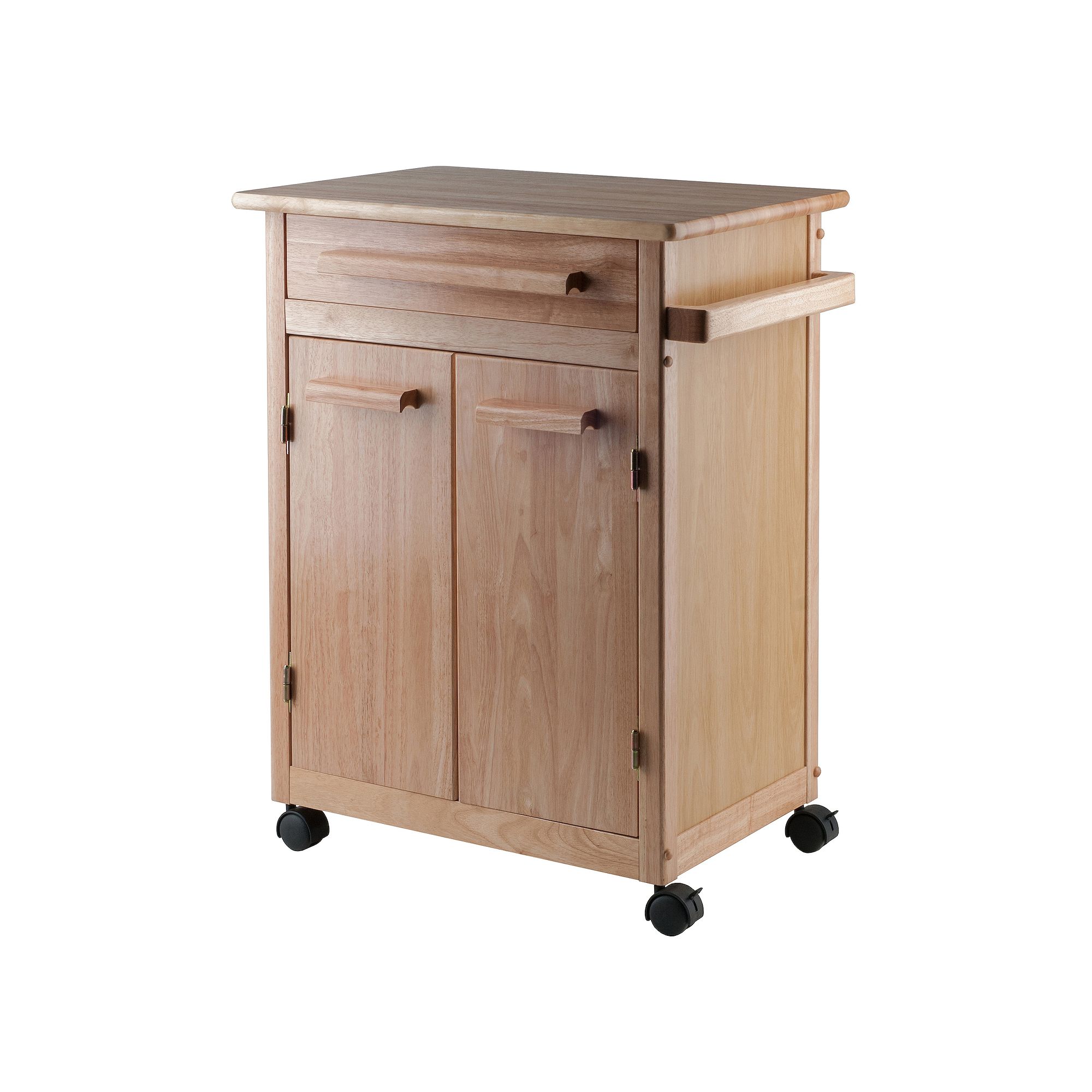 Winsome Storage Kitchen Cart, Natural