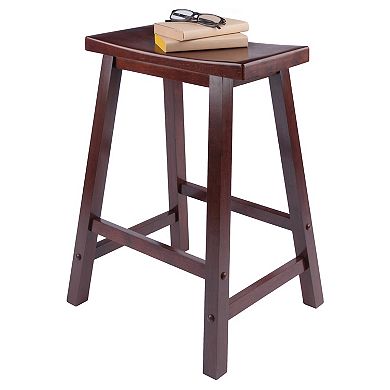 Winsome 24-in. Saddle Seat Stool
