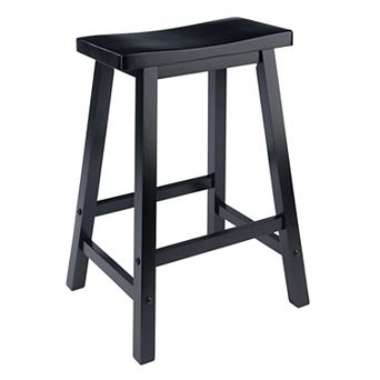 Winsome 24 in Saddle Seat Stool