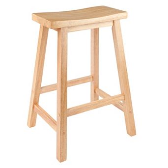 Winsome 24 in Saddle Seat Stool