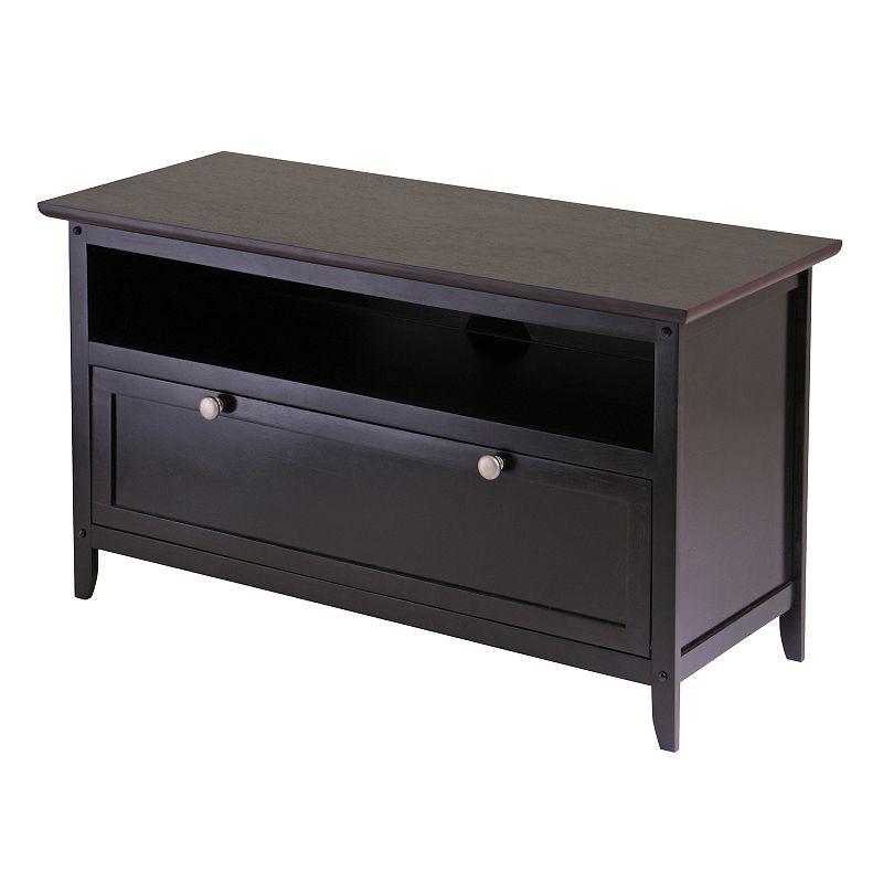 Winsome Zuri TV Stand, Brown, Furniture