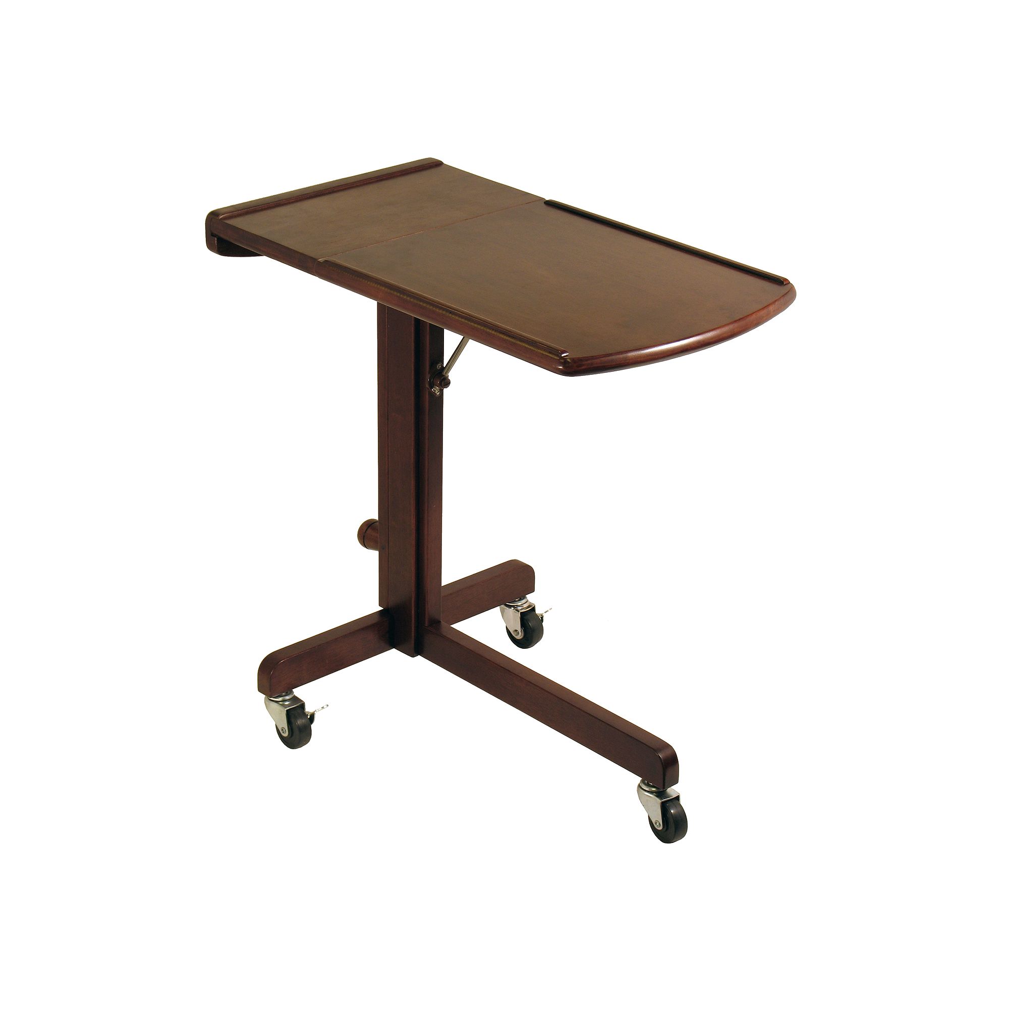 Winsome Wheeled Lap Desk, Antique Brown
