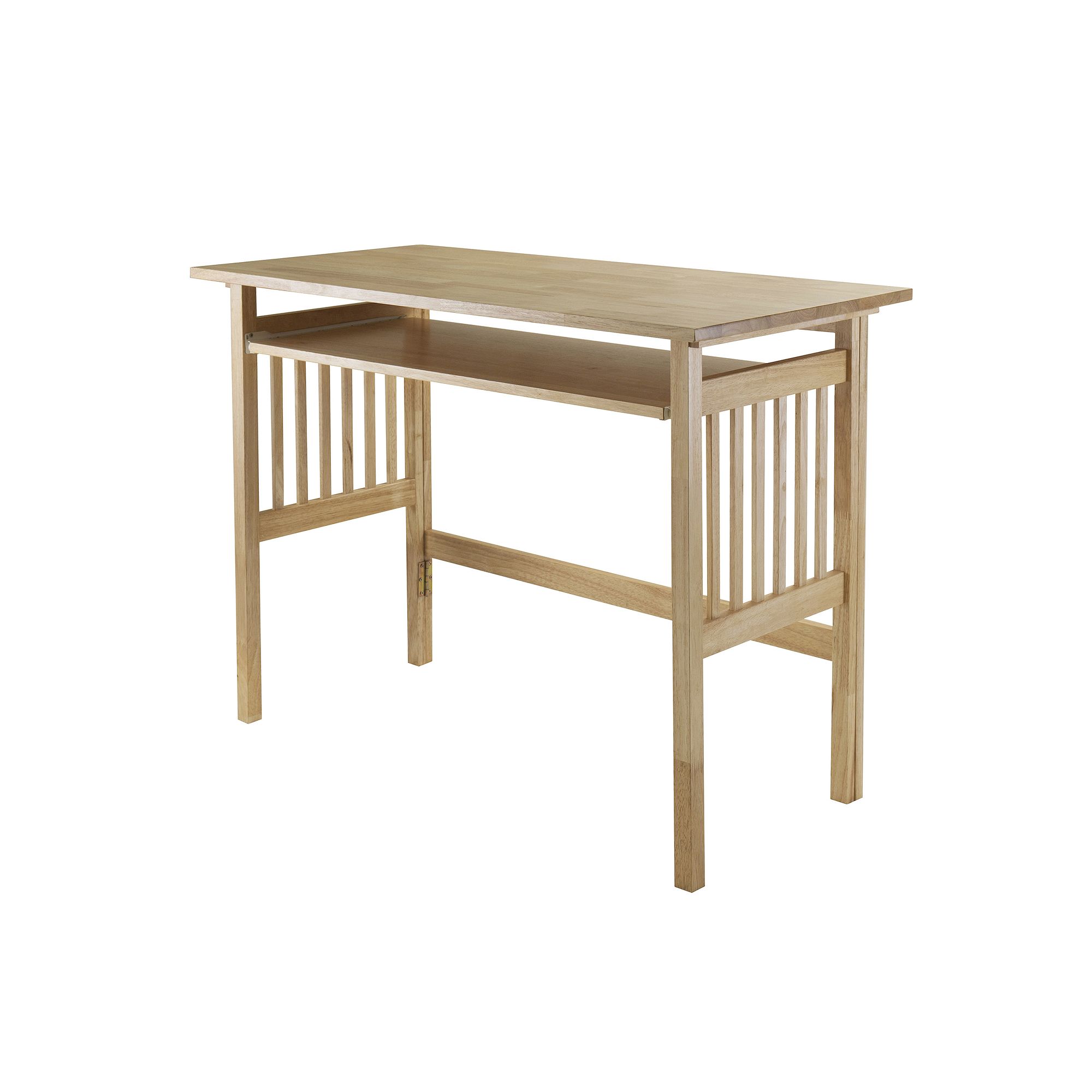 Winsome Folding Mission Desk, Natural