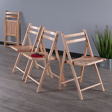 Winsome 4-pc. Folding Chair Set