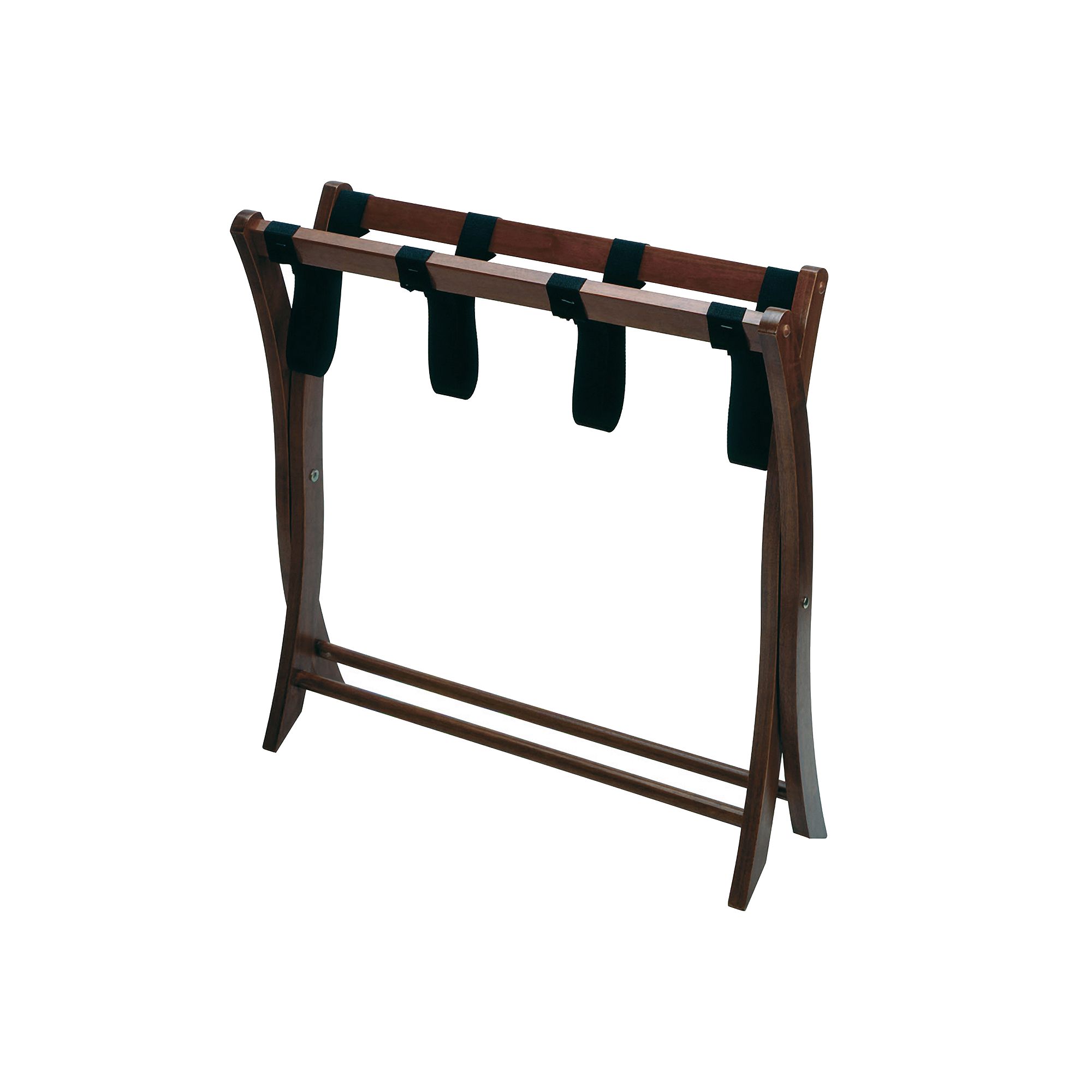 Winsome Folding Luggage Rack, Brown
