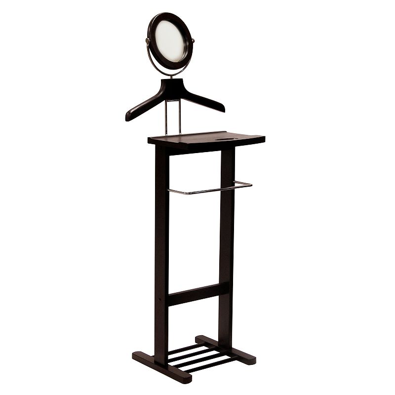 92939325 Winsome Espresso Valet Stand, Brown, Furniture sku 92939325