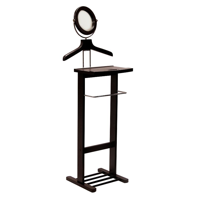 Winsome Espresso Valet Stand, Brown, Furniture