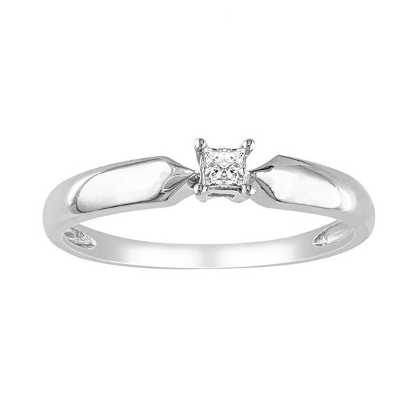 Kohls diamond deals solitaire ring