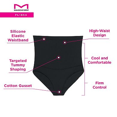 Maidenform Firm Control Shapewear High Waist Brief 1854