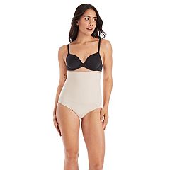 Soma Yummie Cotton Seamless Smoothing Brief Shapewear, Gray, size S/M