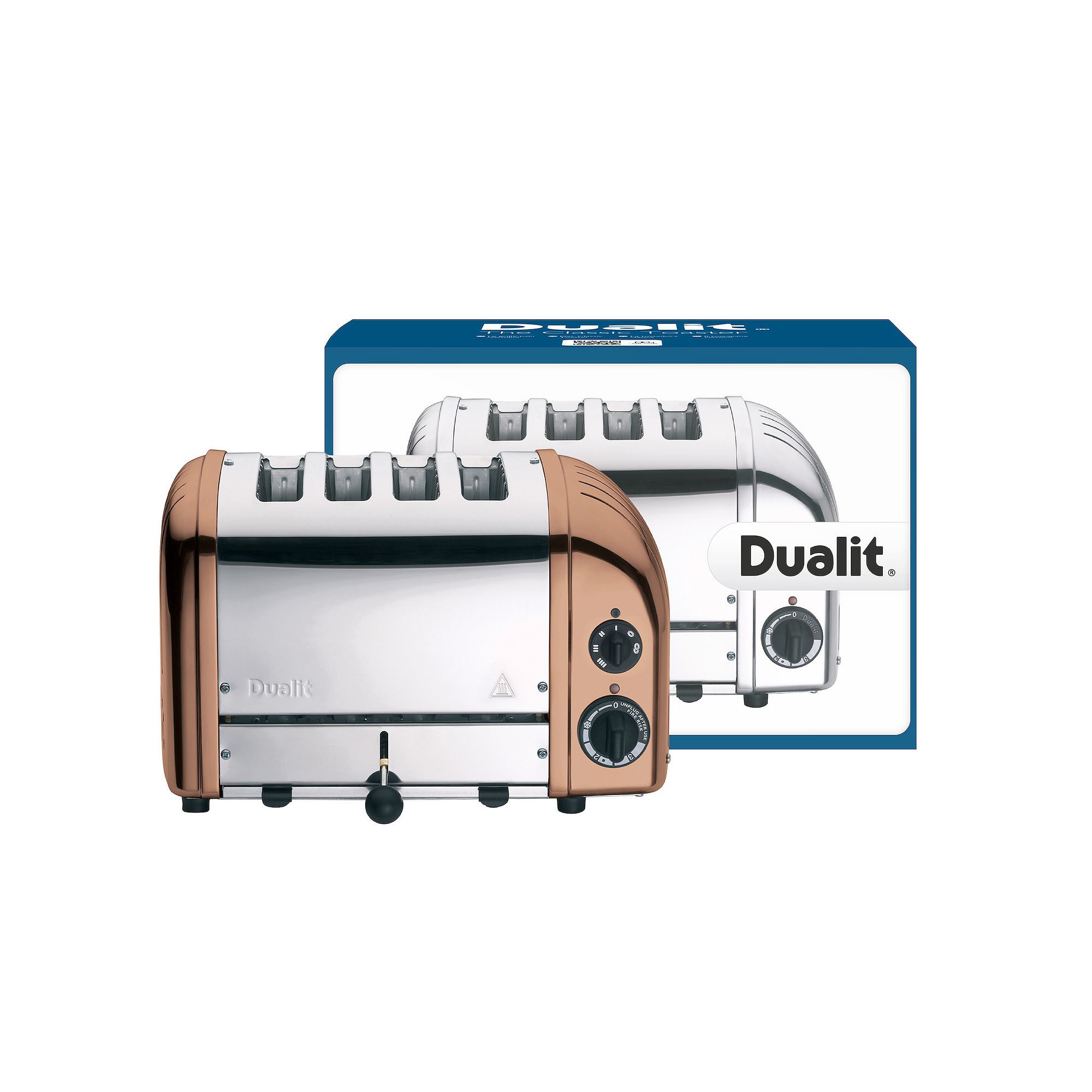Dualit Classic 4-Slice Toaster, Brown