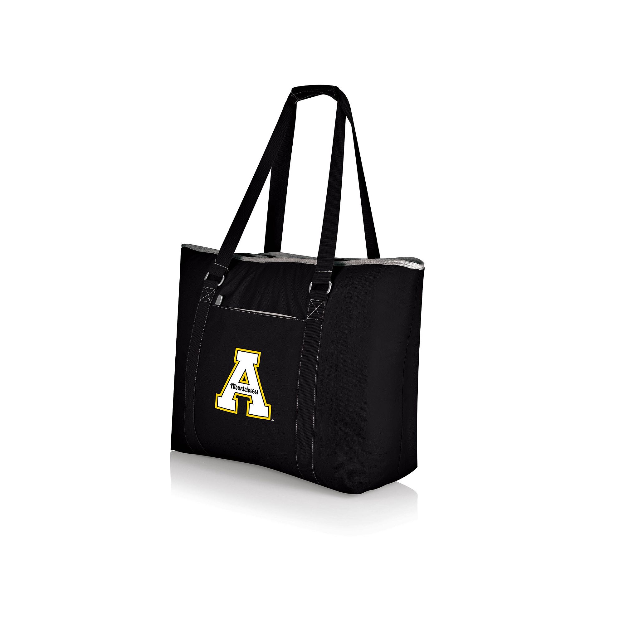 Picnic Time Tahoe Appalachian State Mountaineers Insulated Cooler Tote, Bla