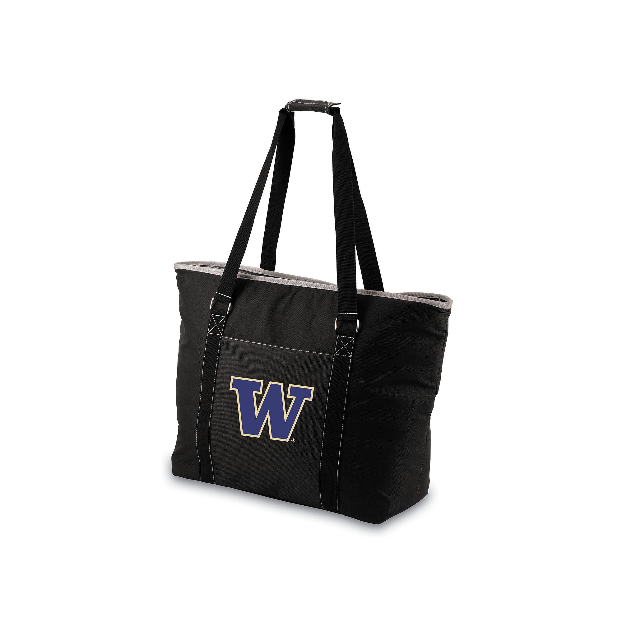 Picnic Time Tahoe Washington Huskies Insulated Cooler Tote, Black