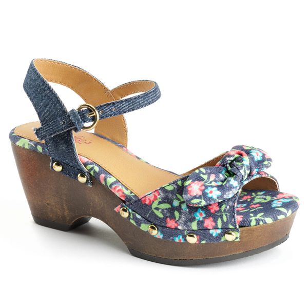 candies platform sandals