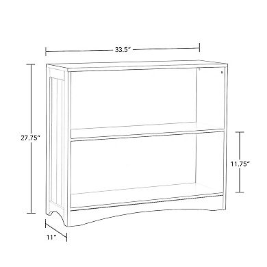 RiverRidge Kids Horizontal Bookcase
