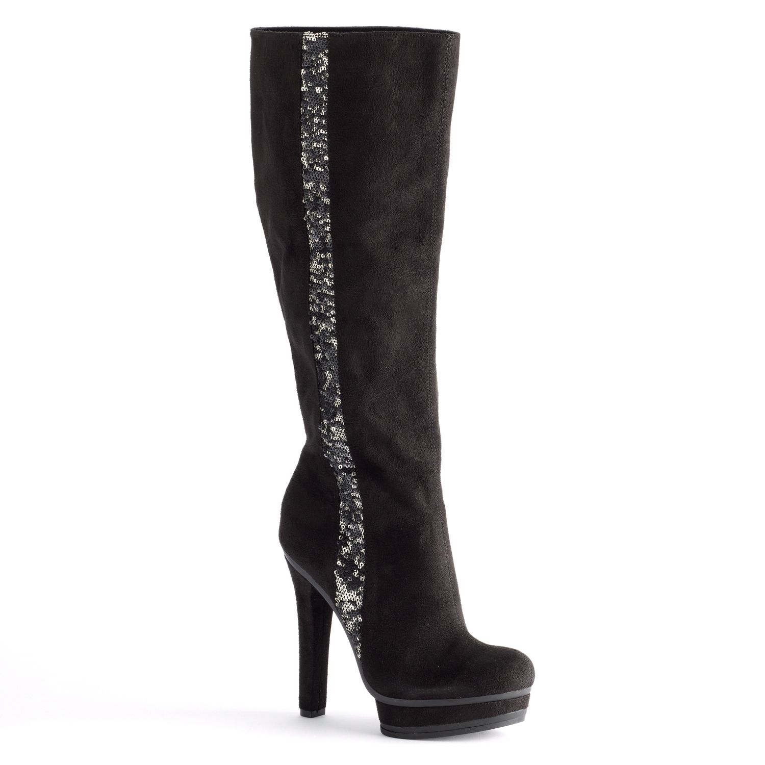 kohls womens leather boots