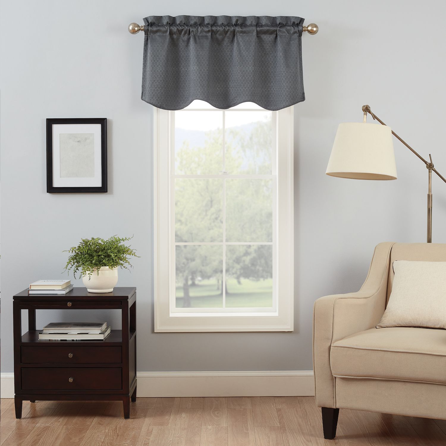 Eclipse Thermaback Blackout Curtains - 42x84 Inches, Ivory - Blocks 99% Light & 40% Noise - View #3
