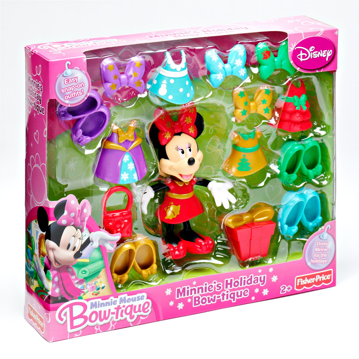 fisher price dolls with snap on clothes