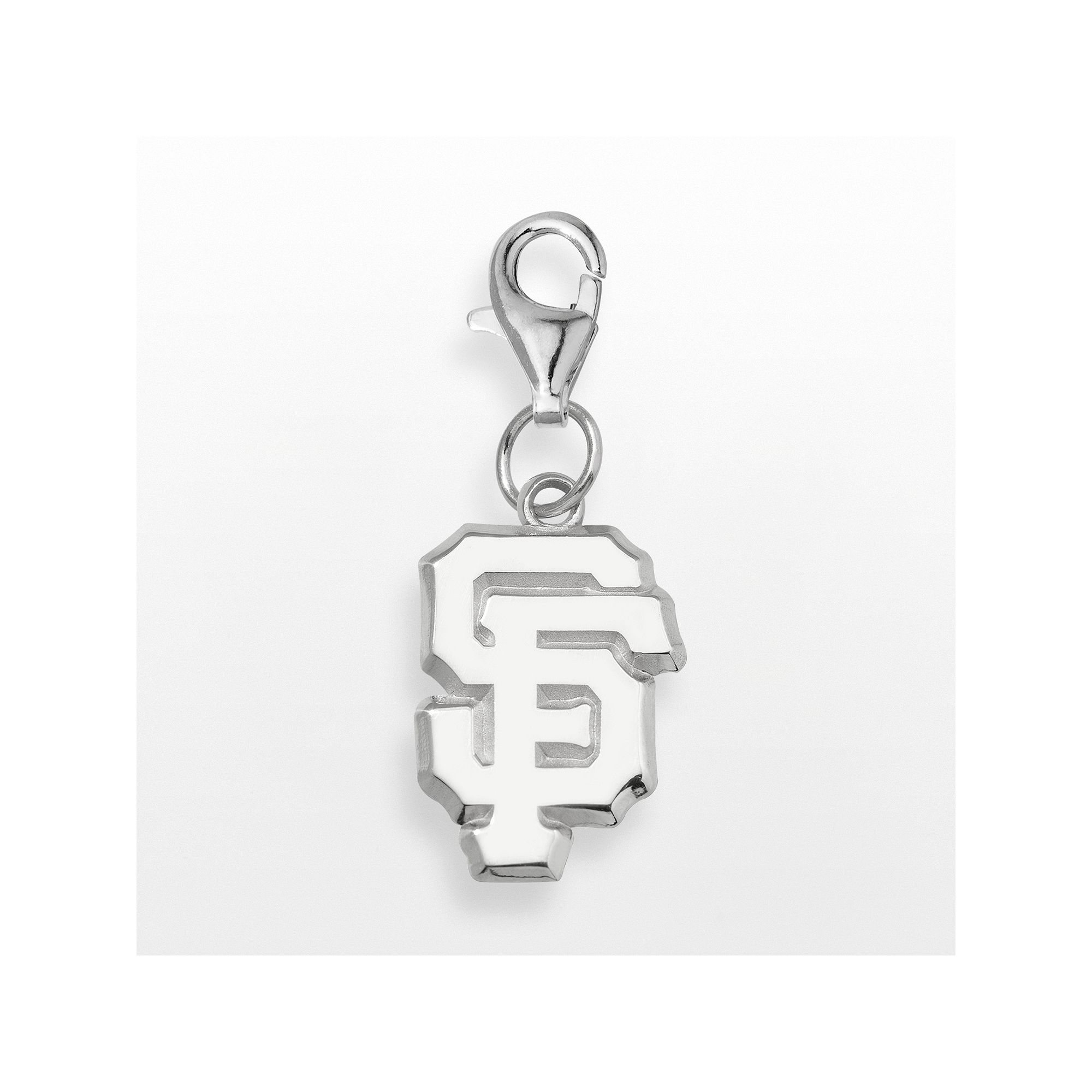 LogoArt San Francisco Giants Sterling Silver Logo Charm, Womens