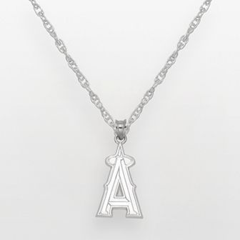 LogoArt Los Angeles Angels of Anaheim Sterling Silver Logo Pendant