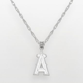 LogoArt Los Angeles Angels of Anaheim Sterling Silver Logo Pendant